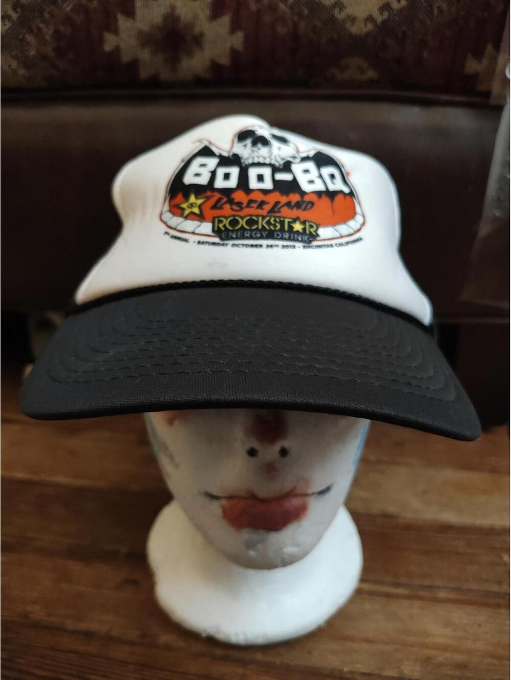 2013 Rockstar energy Boo Bq - trucker hat/cap - EUC